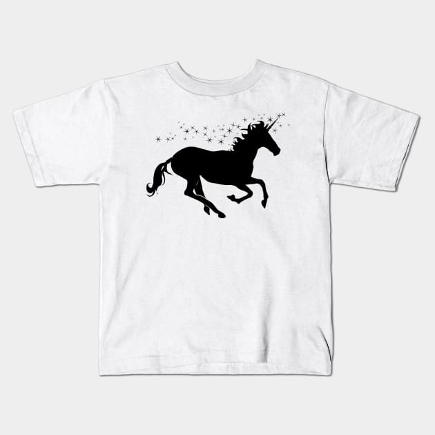 Unicorn Kids T-Shirt by scdesigns